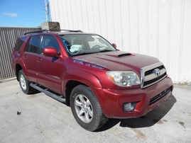 2008 TOYOTA 4RUNNER SR5 BURGUNDY 4.0L AT 2WD Z17896